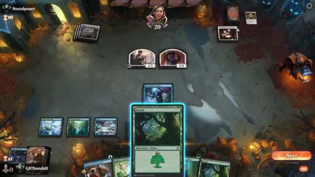 Watch MTG Arena Video Replay - Simic Poison by GBThundaII VS Mono White Control by Nostalpouet - Explorer Ranked