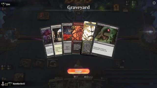 Watch MTG Arena Video Replay - Mardu Midrange by HamHocks42 VS Rakdos Aggro by JJ46 - Standard Ranked