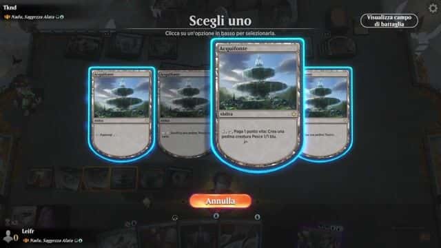 Watch MTG Arena Video Replay - Nadu, Winged Wisdom by Leifr VS Nadu, Winged Wisdom by Tknd - Historic Brawl