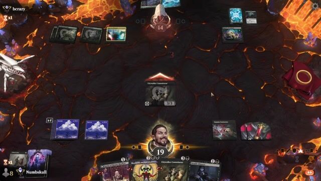 Watch MTG Arena Video Replay - Mono Black by Numbskull VS Dimir Reanimator by bcrazy - Historic Ranked