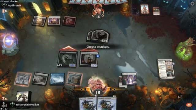 Watch MTG Arena Video Replay - Azorius Aggro by tayjay-plainswalker VS Boros Control by leptibrun14 - Historic Ranked