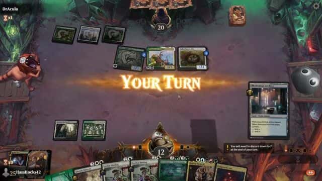 Watch MTG Arena Video Replay - Rogue by HamHocks42 VS GW by DrAcula - Standard Play