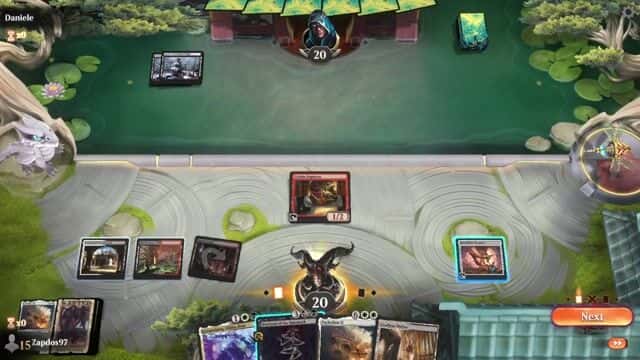 Watch MTG Arena Video Replay - Mardu Greasefang by Zapdos97 VS Mono Black Discard by Daniele - Historic Event