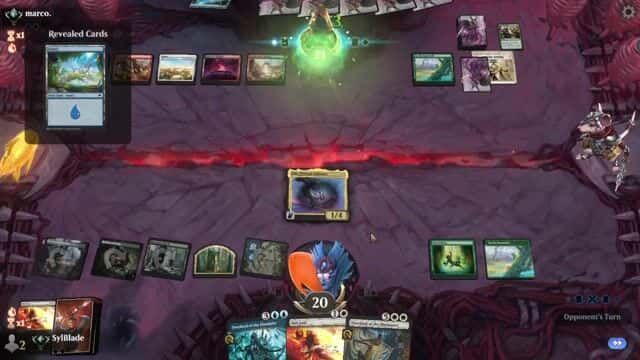 Watch MTG Arena Video Replay - 4 Color Midrange by SylBlade VS Bant Midrange by marco. - Standard Traditional Ranked