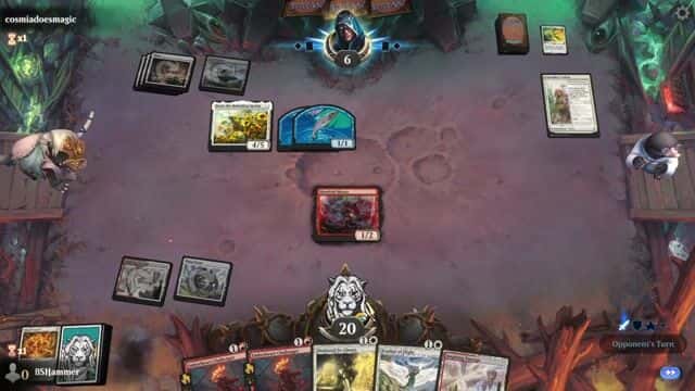 Watch MTG Arena Video Replay - Rogue by BSHammer VS Rogue by cosmiadoesmagic - Standard Play