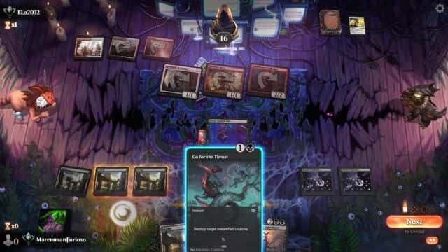 Watch MTG Arena Video Replay - Mono Black Control by MaremmanFurioso VS Boros Aggro by ELo2032 - Standard Ranked