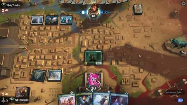 Watch MTG Arena Video Replay - Simic Control by GBThundaII VS Azorius Midrange by HolyTrinity - Explorer Ranked