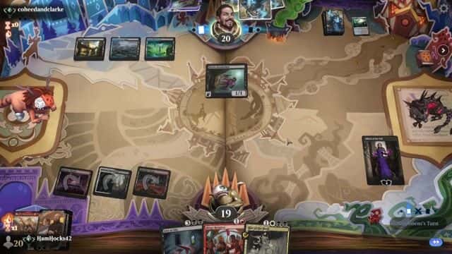 Watch MTG Arena Video Replay - Mardu Midrange by HamHocks42 VS Dimir Proft by coheedandclarke - Standard Traditional Ranked