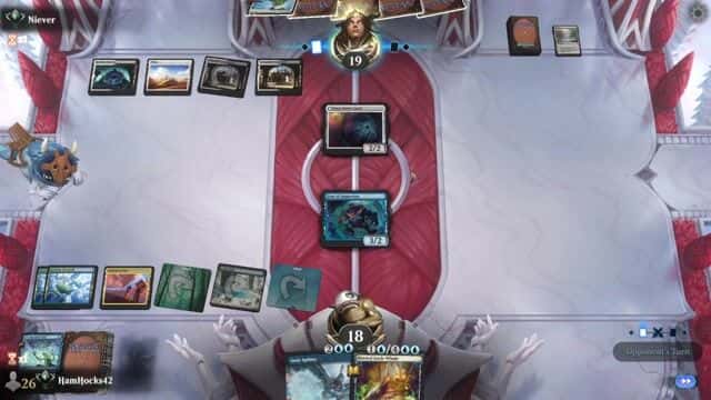 Watch MTG Arena Video Replay - Simic Midrange by HamHocks42 VS Orzhov Control by Niever - Standard Ranked