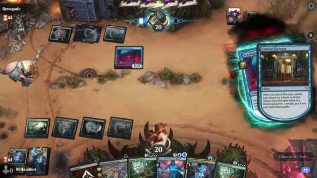 Watch MTG Arena Video Replay - Rogue by BSHammer VS Azorius Rooms by Renagade - Standard Play