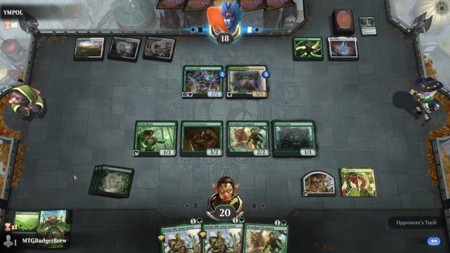 Watch MTG Arena Video Replay - Rogue by MTGBudgetBrew VS Selesnya Lifegain by YMPOL - Historic Play