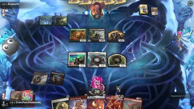 Watch MTG Arena Video Replay - Boros Energy by FruitsPunchSamuraiG VS Golgari Yawgmoth by dttpino94 - Timeless Traditional Ranked