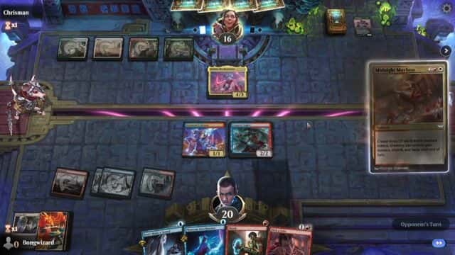 Watch MTG Arena Video Replay - Izzet Control by Bongwizard VS Naya Control by Chrisman - Standard Play