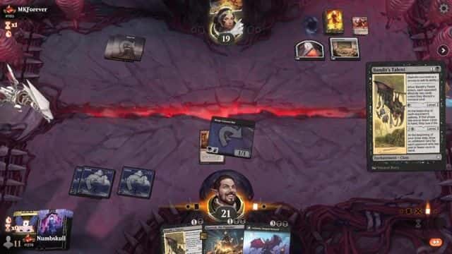 Watch MTG Arena Video Replay - Mono Black Control by Numbskull VS Mono Red Control by MKForever - Standard Traditional Ranked