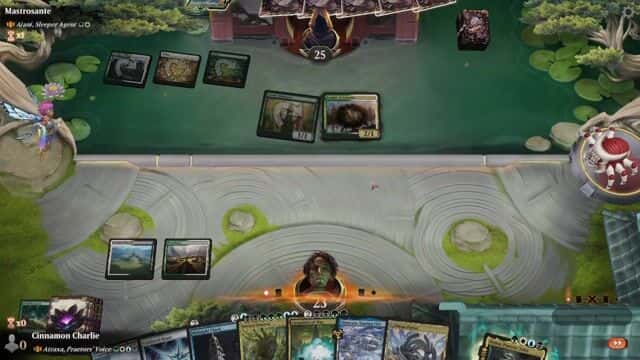 Watch MTG Arena Video Replay - Rogue by Cinnamon Charlie VS Ajani, Sleeper Agent by Mastrosante - Historic Brawl