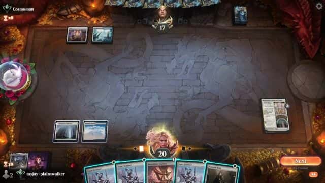 Watch MTG Arena Video Replay - Azorius Artifacts by tayjay-plainswalker VS Azorius Aggro by Cosmoman - Historic Ranked