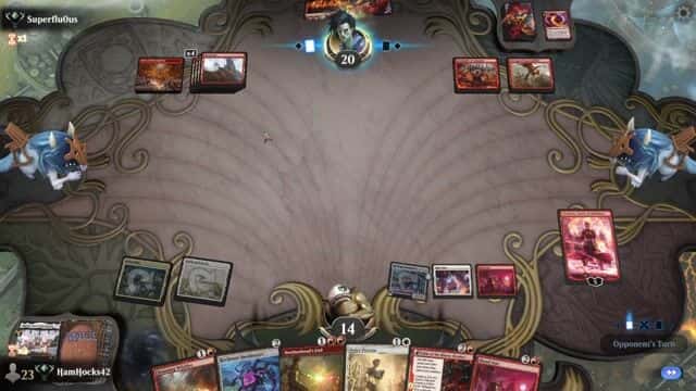 Watch MTG Arena Video Replay - Boros Lock by HamHocks42 VS Red Deck Wins by Superflu0us - Explorer Ranked