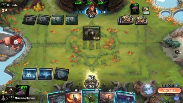 Watch MTG Arena Video Replay - Dimir Midrange by MaremmanFurioso VS Golgari Aggro by Brj_yeah - Standard Ranked