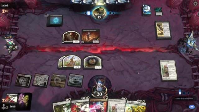 Watch MTG Arena Video Replay - Boros Control by Leifr VS Mono Black Midrange by Jaded - Standard Event