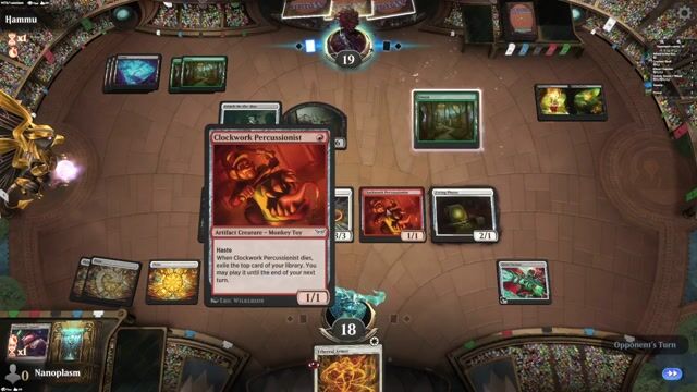 Watch MTG Arena Video Replay - RW by Nanoplasm VS BG by Hammu - Sealed Arena Open Day 1