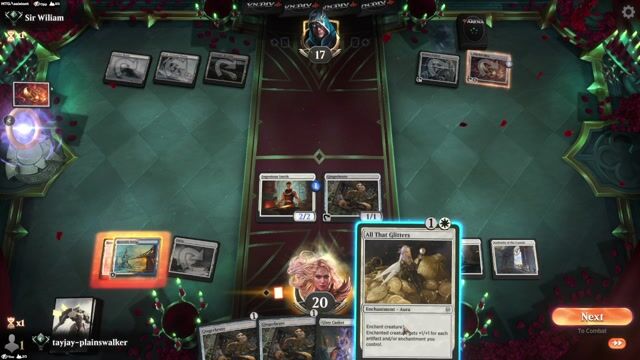 Watch MTG Arena Video Replay - Azorius Artifacts by tayjay-plainswalker VS Artifacts by Sir Wiliam - Historic Ranked