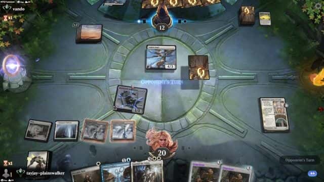 Watch MTG Arena Video Replay - Azorius Artifacts by tayjay-plainswalker VS Boros Aggro by vando - Historic Ranked