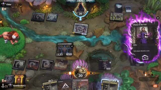 Watch MTG Arena Video Replay - Mardu Midrange by HamHocks42 VS Azorius Control by Eldar - Standard Ranked