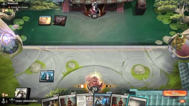 Watch MTG Arena Video Replay - Azorius Artifacts by tayjay-plainswalker VS Azorius Control by Nosorozh - Historic Ranked