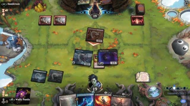 Watch MTG Arena Video Replay - Dimir Midrange by Wulfy Panda VS Gruul Midrange by Danderson - Standard Traditional Ranked