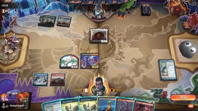 Watch MTG Arena Video Replay - Izzet Control by Bongwizard VS Selesnya Aggro by 13518 - Standard Play