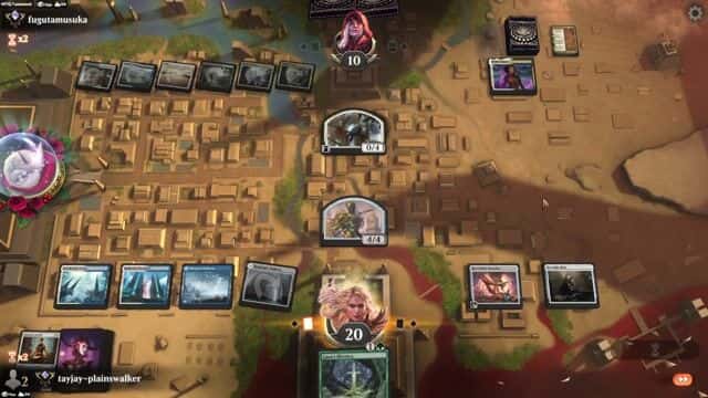 Watch MTG Arena Video Replay - Azorius Artifacts by tayjay-plainswalker VS Shrines by fugutamusuka - Historic Ranked