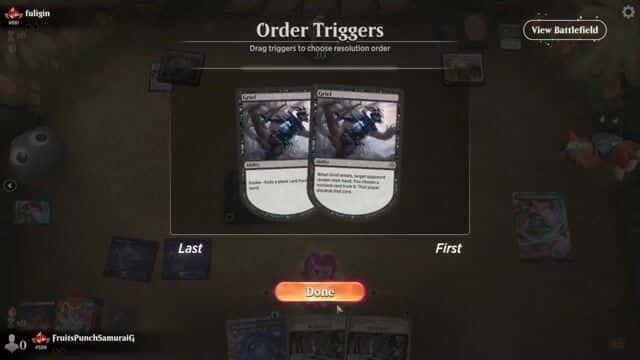 Watch MTG Arena Video Replay - Dimir Tempo by FruitsPunchSamuraiG VS Simic Eldrazi by fuligin - Timeless Traditional Ranked