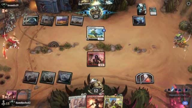 Watch MTG Arena Video Replay - Naya Aggro by HamHocks42 VS Orzhov Control by brandx19 - Standard Ranked