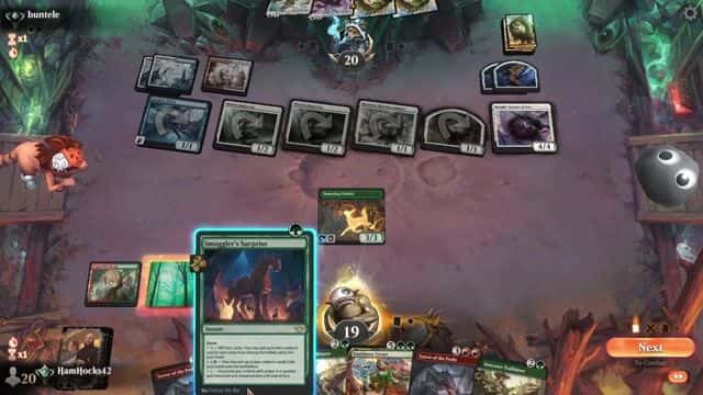 Watch MTG Arena Video Replay - Rogue by HamHocks42 VS Jeskai Convoke by buntele - Standard Traditional Ranked