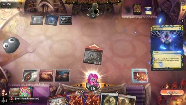 Watch MTG Arena Video Replay - Boros Energy by FruitsPunchSamuraiG VS 4 Color Show and Tell by Psy - Timeless Traditional Ranked