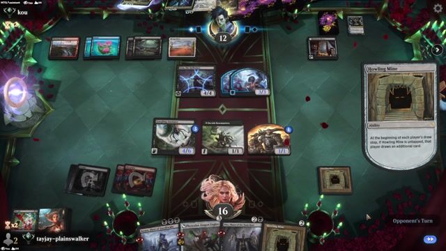 Watch MTG Arena Video Replay - Rogue by tayjay-plainswalker VS 4 Color Dragons by kou - Historic Ranked