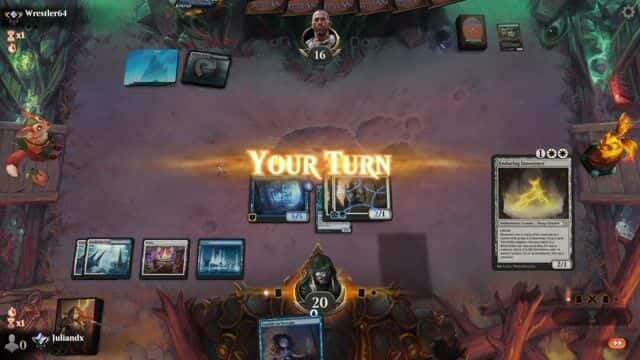 Watch MTG Arena Video Replay - Rogue by Juliandx VS Azorius Artifacts by Wrestler64 - Standard Traditional Ranked