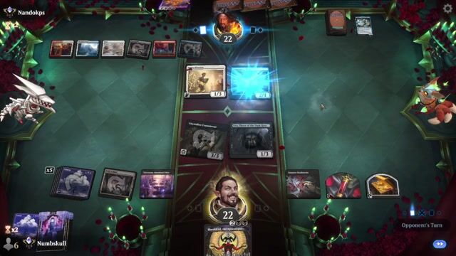 Watch MTG Arena Video Replay - Mono Black by Numbskull VS Jeskai Control by Nandokps - Historic Ranked