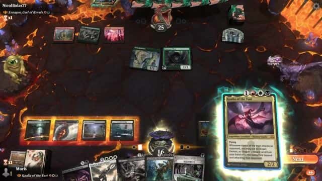 Watch MTG Arena Video Replay - Kaalia of the Vast by Moris VS Xenagos, God of Revels by NicolBolas77 - Historic Brawl