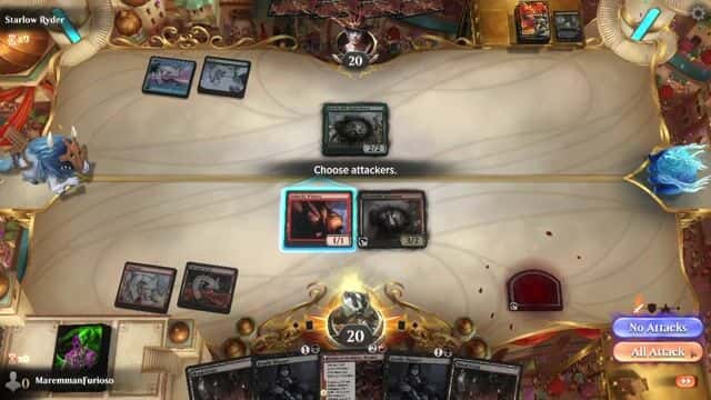 Watch MTG Arena Video Replay - Rakdos Sacrifice by MaremmanFurioso VS Mono Green by Starlow Ryder - Explorer Play