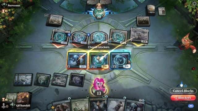 Watch MTG Arena Video Replay - Simic Poison by GBThundaII VS Rogue by Norwenna - Explorer Ranked