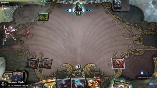 Watch MTG Arena Video Replay - Rogue by Cinnamon Charlie VS Grist, Voracious Larva by tamorky - Historic Brawl