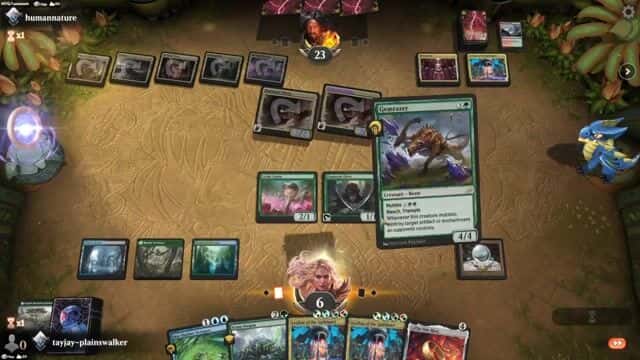 Watch MTG Arena Video Replay - Sultai Midrange by tayjay-plainswalker VS Jund Aggro by humannature - Historic Ranked