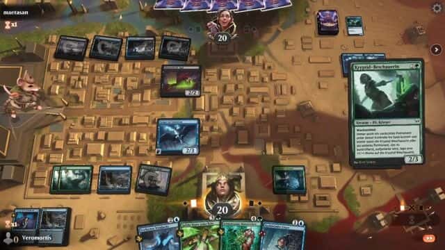 Watch MTG Arena Video Replay - Rogue by Veromortis VS BU by maetasan - MWM Jump In