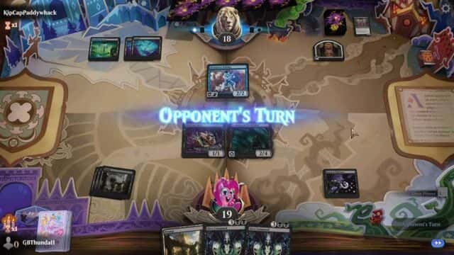 Watch MTG Arena Video Replay - Rogue by GBThundaII VS Dimir Proft by KipCapPaddywhack - Standard Play