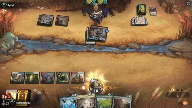 Watch MTG Arena Video Replay - Bant Control by HamHocks42 VS Boros Aggro by Rashi - Standard Ranked