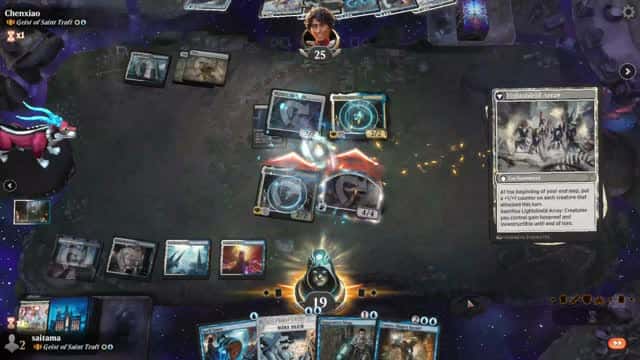 Watch MTG Arena Video Replay - Geist of Saint Traft by saitama VS Geist of Saint Traft by Chenxiao - Historic Brawl