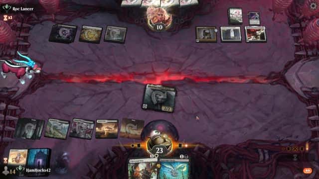 Watch MTG Arena Video Replay - Orzhov Aggro by HamHocks42 VS Orzhov Control by Roc Lancer - Standard Ranked