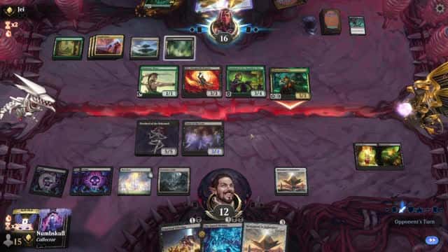 Watch MTG Arena Video Replay - Mono Black Midrange by Numbskull VS Golgari Midrange by Jei - Standard Traditional Ranked