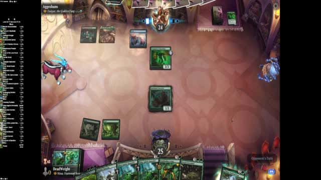 Watch MTG Arena Video Replay - Nissa, Vastwood Seer by DeadWeight VS Tasigur, the Golden Fang by Aggrobuns - MWM Brawl Builder